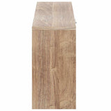 243049 Shoe Storage Bench Oak 80x24x45 cm