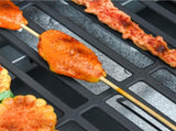 Gas Barbecue Grill 41 Burner Garden Smoker BBQ Trolley w/ Side Burner Warming Rack Side Shelves T3398P315386