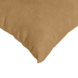 Sofa Pillows 2 pcs Brown 80 x 80 cm Corduroy Fabric 42014065