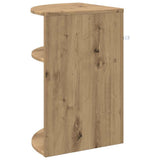 End Table Artisan Oak 39.7 x 39.7 x 60 cm Engineered Wood 891139