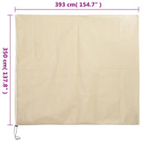 Plant Fleece Covers with Zip 2 pcs 70 g/m 3.93x3.5 m 3203534
