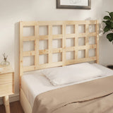 Bed Headboard 140.5x4x100 cm Solid Wood Pine 817885