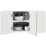 Wall Corner Cabinet LUCCA Concrete Grey 57 x 57 x 40 cm 884958