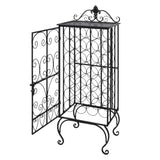 Wine Rack for 28 Bottles Metal 240937
