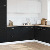 Bottom Cabinet Black Oak 60x46x81.5 cm Engineered Wood 863216