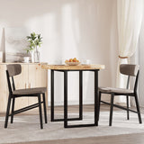 Table Top Round 80x4 cm Solid Wood Acacia 4008692