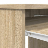 Desk Sonoma Oak 86x49x76 cm Engineered Wood 861825