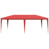 Party Tent Red 600 x 300 x 255 cm PE and Steel 42032348