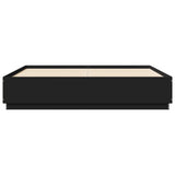 Bed Frame without Mattress Black 200x200 cm 3209675