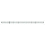 Wire Mesh Fence with Flange Green 1x25 m 154153