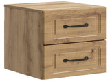 Wall-Mounted Bedside Cabinet Artisan Oak 34.5 x 33 x 40 cm 899333