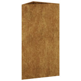 Garden Planter 40x34.5x75 cm Corten Steel 824546