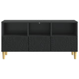 TV Cabinet 102 x 34.5 x 50 cm Black Engineered Wood 895136
