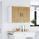 Kitchen Wall Cabinet Kalmar Artisan Oak Engineered Wood 853596