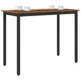 Table Old Wood 100 x 50 x 76.5 cm Engineered Wood and Steel 873778