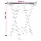 3 Piece Garden Dining Set Solid Wood Teak 3087186