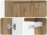 Wall-mounted Bathroom Cabinet Artisan Oak 62.5 x 44.5 x 50 cm 890481