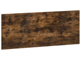 Wall-Mounted Headboard HAARLEM Smoked Oak Engineered Wood 896980
