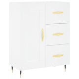 Highboard White 69.5x34x180 cm Engineered Wood 3195995