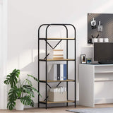 Bookshelf Sonoma Oak 60 x 30 x 146 cm Engineered wood 879858