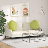 Seat Cushions 2 pcs Light Green 80 x 29 cm Fabric 42014241