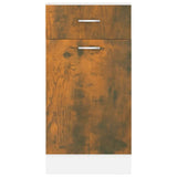 Drawer Bottom Cabinet Lyon Smoked Oak 40x46x81.5 cm Engineered Wood 815570