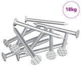 Nails for Wood 100000 pcs Silver Metal 864375