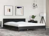 Bed Frame without Mattress Black 120x190 cm Small Double 3280022