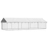 Outdoor Dog Kennel with Roof 600x200x150 cm 171500