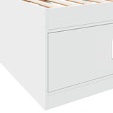 Daybed White Engineered wood 100x200 cm Daybed Rectangular 3280237