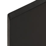 ZNTS Wall Shelf Dark Brown 80x50x2 cm Treated Solid Wood Oak 363788