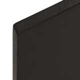 ZNTS Wall Shelf Dark Brown 80x50x2 cm Treated Solid Wood Oak 363788