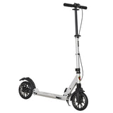 Teen/Adults Aluminium Folding Kick Scooter w/ Shock Mitigation System Silver T3398P349439