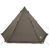 Family Tent Tipi 6-Person Brown Waterproof 4009443