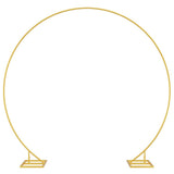 Single Wedding Arch Gold 220 x 45 x 200 cm Steel 42023030