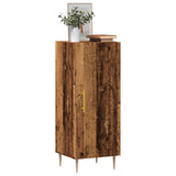 Sideboard Old Wood 34.5x34x90 cm Engineered Wood 857183