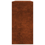 Firewood Rack 100x40x80 cm Weathering Steel 850981