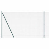 Welded Wire Fence with Concrete Base 25 x 1.4 m 3352444