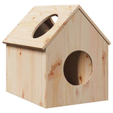 Cat House 41x50x50 cm Solid Wood Pine 859295