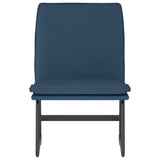 Lounge Chair Blue 52x75x76 cm Fabric 351319