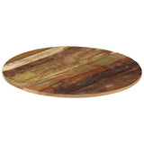 Round Table Top 70 cm 15-16 mm Solid Reclaimed Wood 286034