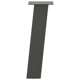 Coffee Table Legs 4 pcs Anthracite 42 cm Steel 4012502