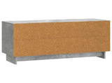 TV Cabinet Concrete Grey 99 x 34.5 x 50 cm Engineered Wood 894028