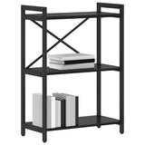 Bookshelf Black Oak 60 x 30 x 85 cm Engineered Wood 868395