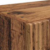 TV Wall Cabinet Old Wood 59.5 x 31 x 80 cm Engineered Wood 892367