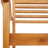 Garden Chairs 2 pcs 59x55x85 cm Solid Wood Acacia 4004912