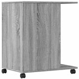 Printer Stand with Wheels Grey Sonoma 60x40x68.5 cm 840644