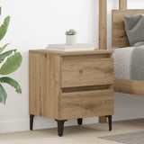 Bedside Cabinet Artisan oak 40 x 35 x 50 cm Engineered wood 871920