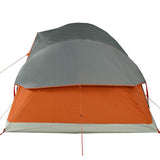 Family Tent Dome 9-Person Orange Waterproof 94565