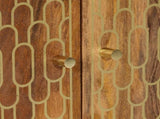 Side Cabinet 60x33x75 cm Solid Wood Mango 358310